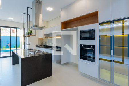 Cozinha de casa de condomínio à venda com 4 quartos, 200m² em Swiss Park, Campinas