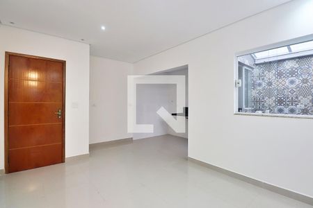 Sala de apartamento à venda com 3 quartos, 79m² em Vila Curuçá, Santo André