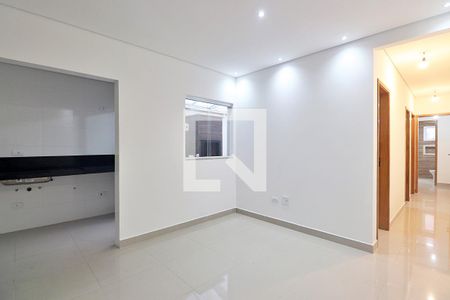 Sala de apartamento à venda com 3 quartos, 79m² em Vila Curuçá, Santo André