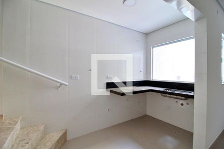 Sala/Cozinha de apartamento à venda com 3 quartos, 129m² em Vila Curuçá, Santo André