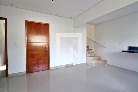 Sala de apartamento à venda com 3 quartos, 130m² em Vila Curuçá, Santo André