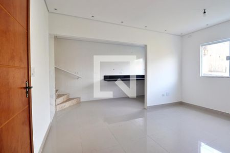 Sala de apartamento à venda com 3 quartos, 130m² em Vila Curuçá, Santo André