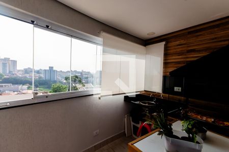 Varanda 2 de apartamento à venda com 2 quartos, 70m² em Campestre, Santo André