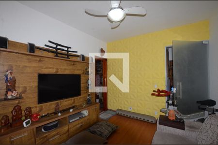 Sala de apartamento à venda com 2 quartos, 50m² em Váz Lobo, Rio de Janeiro