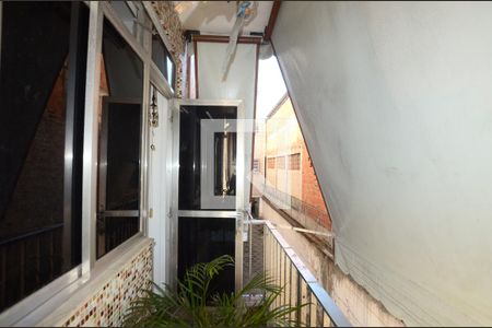 Varanda da Sala de apartamento à venda com 2 quartos, 50m² em Váz Lobo, Rio de Janeiro