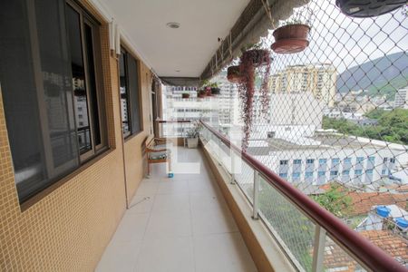Varanda da Sala de apartamento à venda com 3 quartos, 233m² em Botafogo, Rio de Janeiro