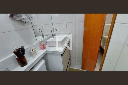 Banheiro Quarto 1 suíte de apartamento à venda com 2 quartos, 84m² em Jardim Bela Vista, Santo André
