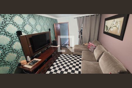 Sala 1 estar de casa à venda com 3 quartos, 153m² em Vila Humaita, Santo André