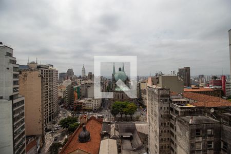 Vista do Quarto de apartamento à venda com 1 quarto, 33m² em Centro, São Paulo