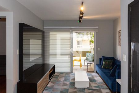 Sala 1 de apartamento à venda com 2 quartos, 85m² em Jardim Paulista, São Paulo