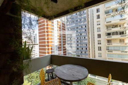 Sala - Varanda de apartamento à venda com 2 quartos, 85m² em Jardim Paulista, São Paulo