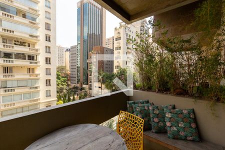 Sala - Varanda de apartamento à venda com 2 quartos, 85m² em Jardim Paulista, São Paulo