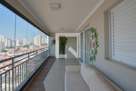 Varanda da sala 1 de apartamento para alugar com 6 quartos, 270m² em Ipiranga, São Paulo
