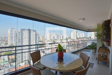 Varanda da sala 2 de apartamento à venda com 6 quartos, 270m² em Ipiranga, São Paulo
