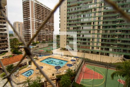 Vista da Sala de apartamento para alugar com 2 quartos, 80m² em Barra da Tijuca, Rio de Janeiro