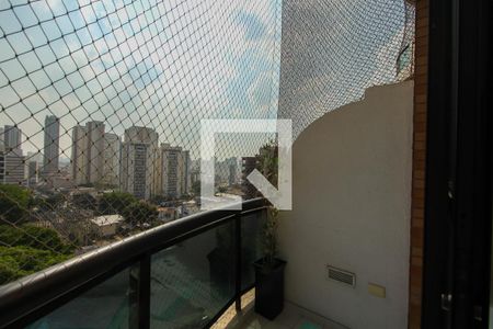 Varanda  de apartamento para alugar com 2 quartos, 100m² em Chácara Santo Antônio (zona Leste), São Paulo