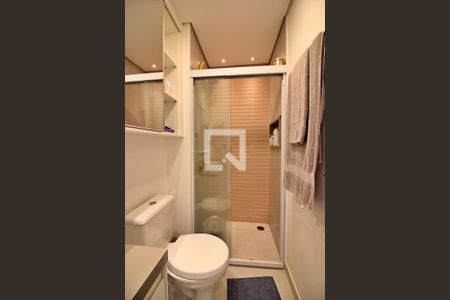 Banheiro Social de apartamento à venda com 1 quarto, 36m² em Rudge Ramos, São Bernardo do Campo