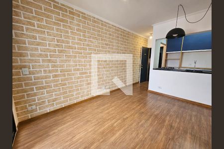 Sala  de apartamento à venda com 1 quarto, 50m² em Vila Andrade, São Paulo