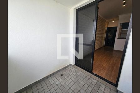 Varanda da Sala de apartamento para alugar com 1 quarto, 50m² em Vila Andrade, São Paulo