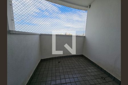 Varanda da Sala de apartamento para alugar com 1 quarto, 50m² em Vila Andrade, São Paulo