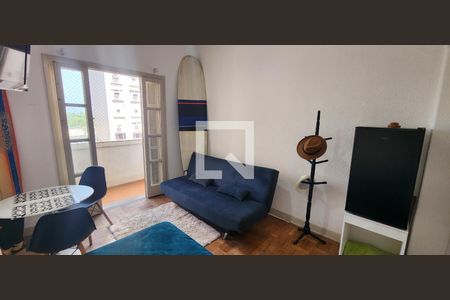 Studio de kitnet/studio para alugar com 1 quarto, 35m² em Boqueirão, Santos