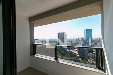 Varanda da Sala de apartamento para alugar com 2 quartos, 76m² em Vila da Serra, Nova Lima