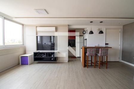 Sala de apartamento para alugar com 2 quartos, 72m² em São João, Porto Alegre