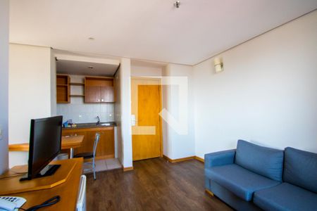 Studio à venda com 45m², 1 quarto e 1 vagaSala