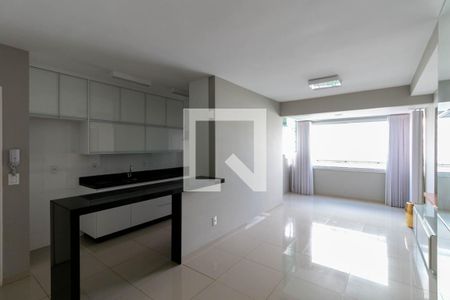 Sala de apartamento para alugar com 3 quartos, 80m² em Vila da Serra, Nova Lima