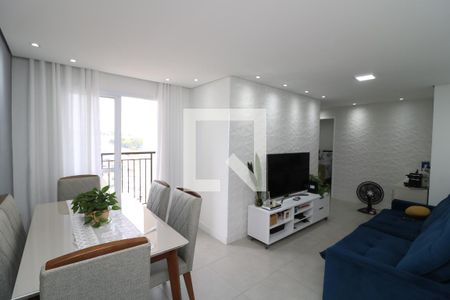 Sala de apartamento para alugar com 2 quartos, 52m² em Vila Antonieta, São Paulo