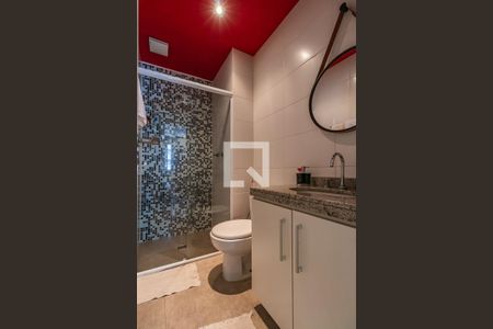 Banheiro Social de apartamento à venda com 1 quarto, 79m² em Empresarial 18 do Forte, Barueri