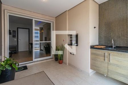 Varanda Gourmet de apartamento à venda com 1 quarto, 79m² em Empresarial 18 do Forte, Barueri