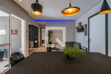 Sala de apartamento à venda com 1 quarto, 79m² em Empresarial 18 do Forte, Barueri