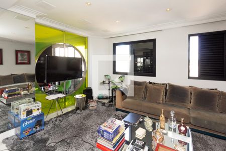 Sala de TV de apartamento à venda com 1 quarto, 95m² em Moema, São Paulo