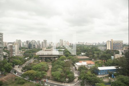 Vista da Sala de apartamento para alugar com 1 quarto, 41m² em Indianópolis, São Paulo