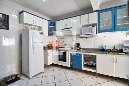 Cozinha  de apartamento à venda com 3 quartos, 128m² em Campestre, Santo André