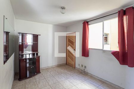 Sala  de apartamento para alugar com 2 quartos, 47m² em Piratininga, Belo Horizonte