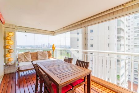 Varanda Gourmet de apartamento à venda com 2 quartos, 117m² em Jurubatuba, São Paulo