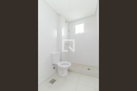 Banheiro da Suíte de apartamento à venda com 3 quartos, 90m² em Cristo Redentor, Porto Alegre