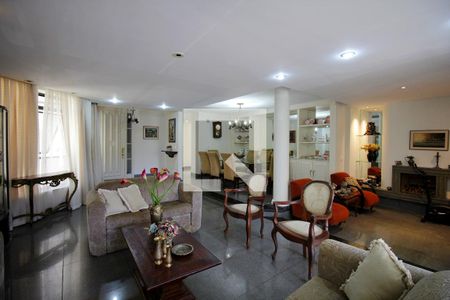 Sala de apartamento à venda com 4 quartos, 230m² em Sion, Belo Horizonte