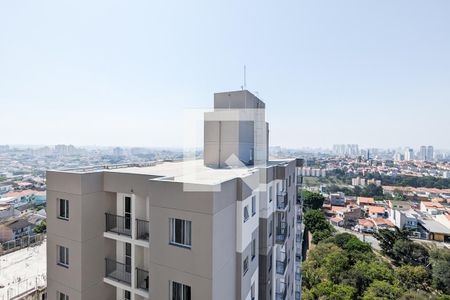 Vista da varanda de apartamento à venda com 2 quartos, 42m² em Bairro dos Casa, São Bernardo do Campo