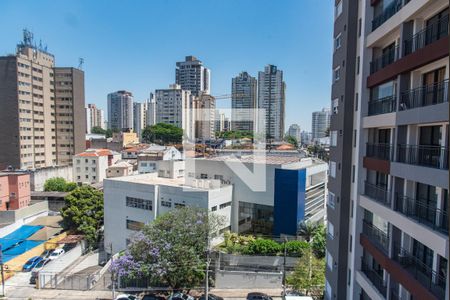 Vista da varanda de kitnet/studio à venda com 1 quarto, 26m² em Ipiranga, São Paulo