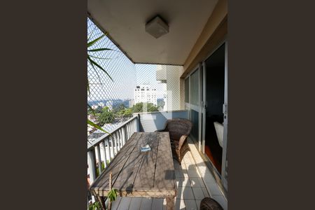 Varanda da Sala de apartamento à venda com 4 quartos, 220m² em Vila Sonia, São Paulo
