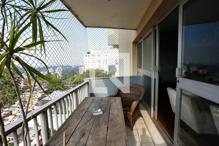 Varanda da Sala de apartamento para alugar com 4 quartos, 220m² em Vila Sonia, São Paulo