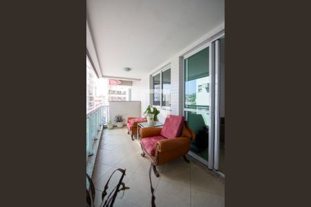 Varanda da Sala de apartamento à venda com 3 quartos, 135m² em Icaraí, Niterói