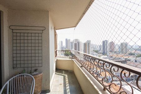 Varanda Sala de apartamento à venda com 3 quartos, 149m² em Chácara Santo Antônio (zona Leste), São Paulo