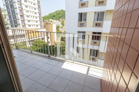 Varanda da Sala de apartamento à venda com 3 quartos, 190m² em Laranjeiras, Rio de Janeiro