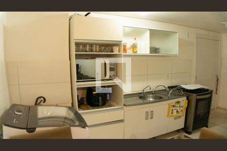 Cozinha de apartamento à venda com 2 quartos, 47m² em Primavera, Novo Hamburgo