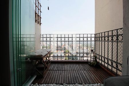 Varanda da Sala de apartamento para alugar com 3 quartos, 78m² em Vila Madalena, São Paulo