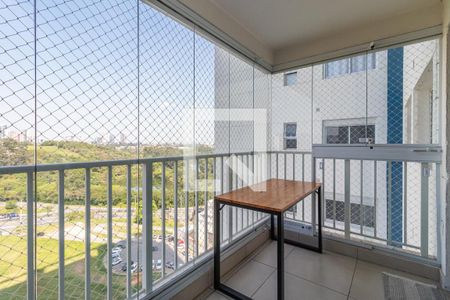 Varanda da Sala de apartamento para alugar com 2 quartos, 54m² em Alphaville Empresarial, Barueri